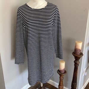 Mo:Vint New York | Blue Stripe Nautical Dress | M